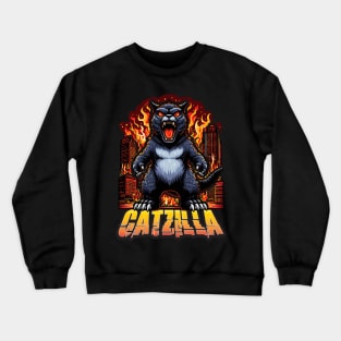 Catzilla S01 D73 Crewneck Sweatshirt